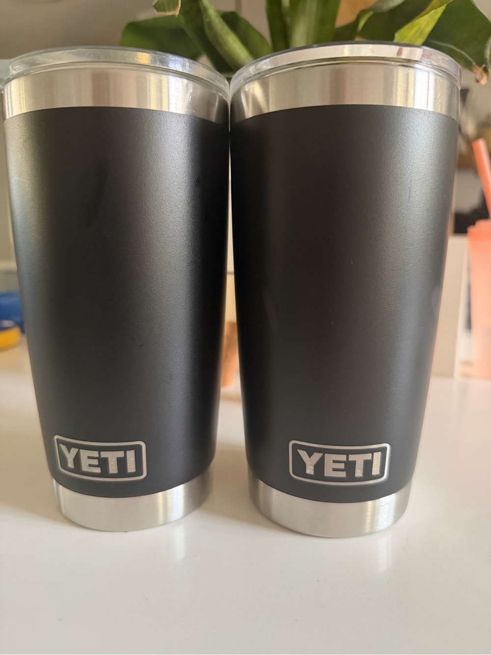 Yeti Black Stainless Good Dudes Coffee Co. Insulated Tumbler Pair - Picture 2 of 3